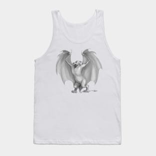 Chimera - bat, dog and lion Tank Top